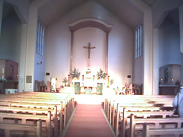 Interior of St Anne's Church